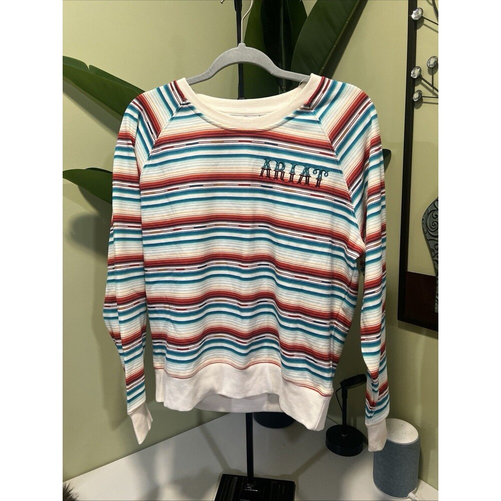 Ariat Ladies R.E.A.L Rosa Serape Sweatshirt Multicolor Size Medium - Picture 2 of 6